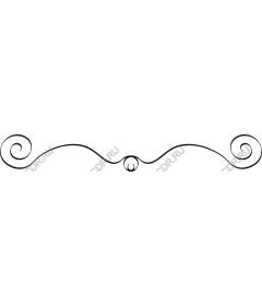  Elegant ornament-scroll