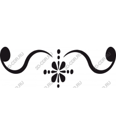  Elegant decorative swirl /