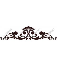 Floral decorative border