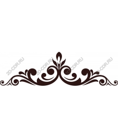  Elegant floral ornament