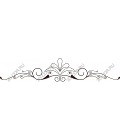 Exquisite decorative border