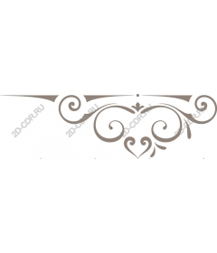  Elegant decorative ornament