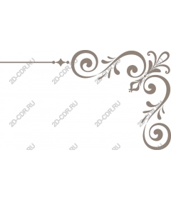  Elegant floral frame