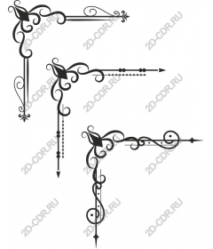  Elegant decorative corner kit