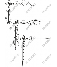  Elegant floral corner