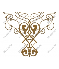  Elegant ornate curl