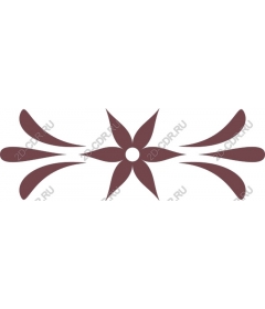  Elegant floral ornament