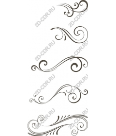  Elegant decorative set of "Swill"