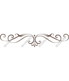  Elegant decorative scroll