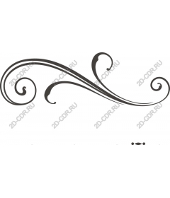  Elegant flourish