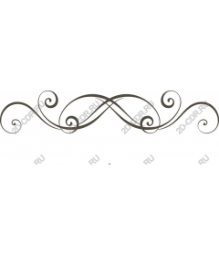  Elegant decorative curl