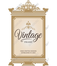 Vintage frame