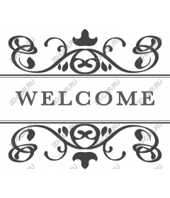  Elegant welcome sign