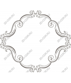  Elegant decorative frame