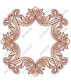  Elegant decorative frame
