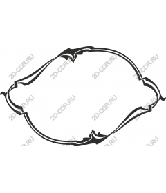  Elegant black vintage frame