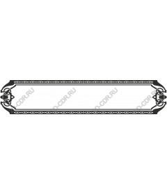  Elegant decorative ornamental border