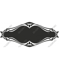 Elegant decorative frame /