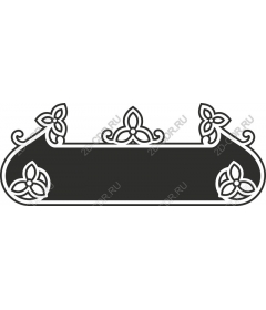  Elegant floral frame