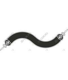  Elegant scroll banner