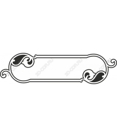 Exquisite vintage frame