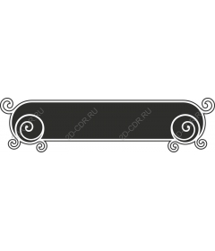 Elegant vintage frame