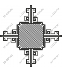  Elegant geometric frame