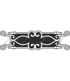 Exquisite decorative frame