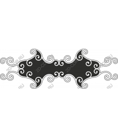  Elegant twisted decorative