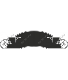  Vintage ornamental banner