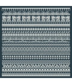 Pack of decorative borders