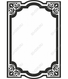  Elegant decorative frame