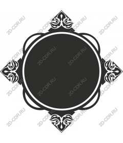  Elegant decorative frame