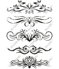 Package "Floral swirl"