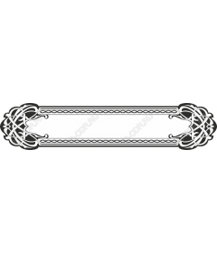Exquisite decorative border