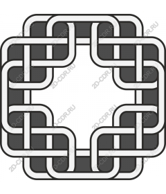 Frame with Celtic knot