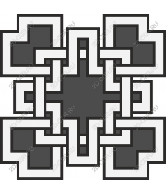  Complex geometric pattern