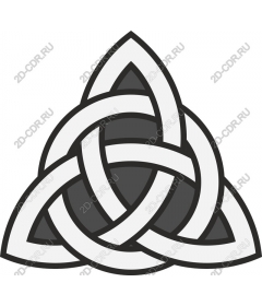 Intricate triskele
