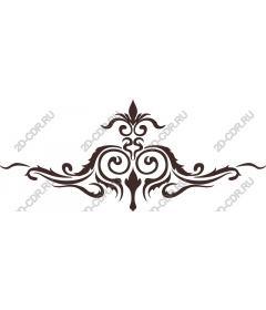 Exquisite vintage flourish