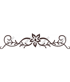  Elegant Floral Decorative Divider