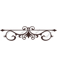 Decorative vintage frame