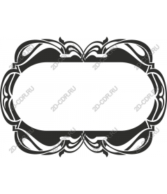  Elegant decorative frame