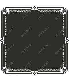  Elegant decorative frame