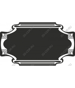 Elegant vintage frame