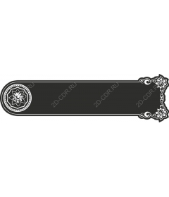  Elegant vintage floral banner