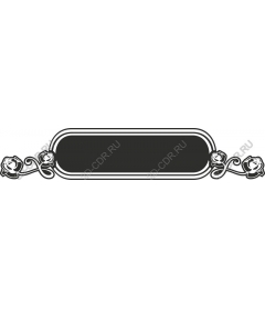  Elegant floral frame