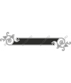  Elegant floral vintage banner