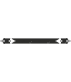  Elegant black and white frame