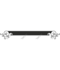  Elegant floral border