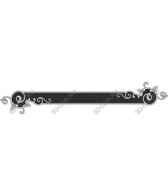 Exquisite decorative border